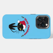 メリークリスマス猫 iPhoneケース (裏面横)