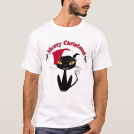 メリークリスマス猫 Tシャツ