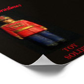 メリークリスマス玩具兵士ポスター ポスター (角)