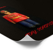 メリークリスマス玩具兵士ポスター ポスター (角)