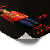 メリークリスマス玩具兵士ポスター ポスター (角)