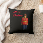 メリークリスマス玩具兵士装飾用クッション クッション (ブランケット)