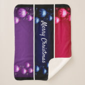 メリークリスマス球根 シェルパブランケット (正面)