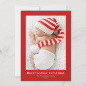 メリークリスマス生誕発表 シーズンカード (正面)