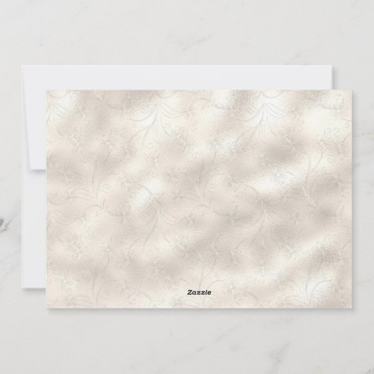 メリークリスマス白黒サンタスレイトナカイ シーズンカード (裏面)