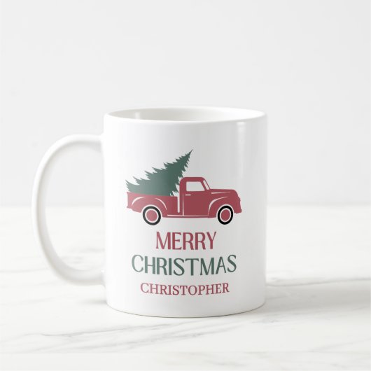 メリークリスマス祝祭 コーヒーマグカップ (左)