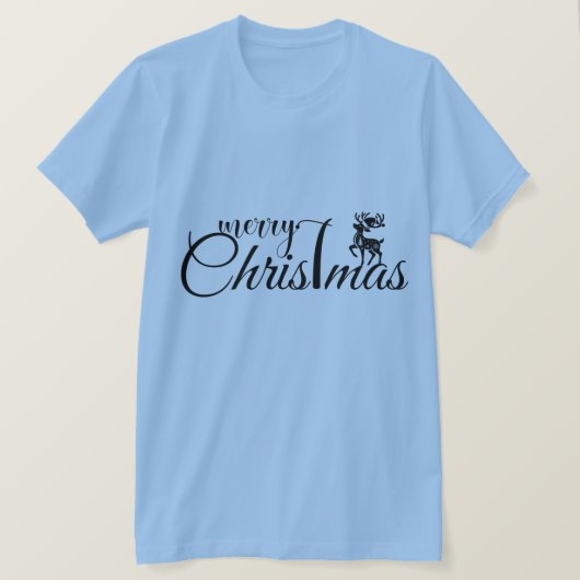 メリークリスマス祝：季節 Tシャツ (デザイン正面)