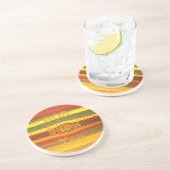 メリークリスマス神祝福あなた色デザイン コースター (側面)