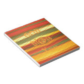 メリークリスマス神祝福あなた色デザイン ノートパッド (アングル)