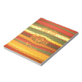 メリークリスマス神祝福あなた色デザイン ノートパッド (回転)