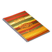 メリークリスマス神祝福あなた色デザイン ノートブック (右側)