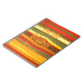 メリークリスマス神祝福あなた色デザイン ノートブック (左側)