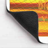 メリークリスマス神祝福あなた色デザイン マウスパッド (コーナー)