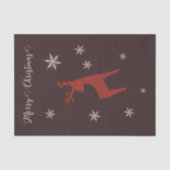 メリークリスマス私の小さな鹿 薄葉紙 (正面)