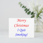 メリークリスマス私やめは喫煙! シーズンカード (スタンド正面)