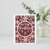 メリークリスマス空白のグリーティングカード (スタンド正面)