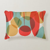 メリークリスマス簡易レトロオーナメント アクセントクッション (正面)