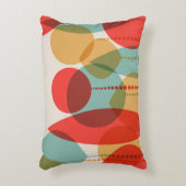 メリークリスマス簡易レトロオーナメント アクセントクッション (正面(垂直))