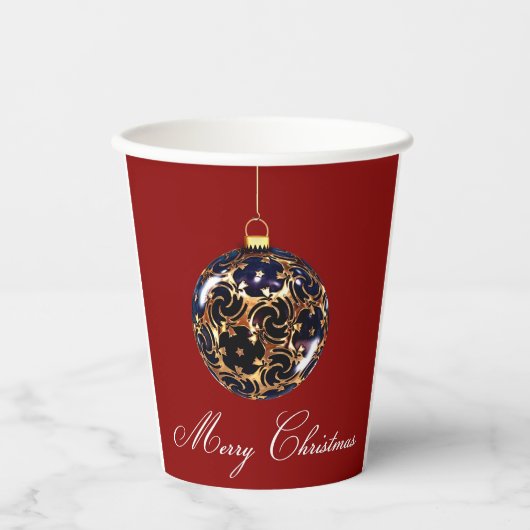 メリークリスマス紙カップ 紙コップ (正面)
