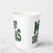 メリークリスマス紙カップ 紙コップ (右)