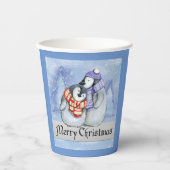 メリークリスマス紙カップ 紙コップ (正面)