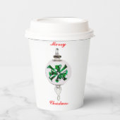 メリークリスマス紙カップ 紙コップ (正面)