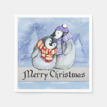 メリークリスマス紙ナプキンス