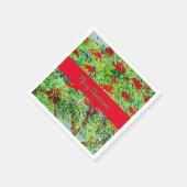 メリークリスマス紙ナプキンズバイアリエラ&リリー スタンダードカクテルナプキン (角)