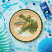 メリークリスマス紙プレート ペーパープレート (パーティー)