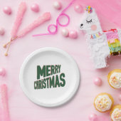 メリークリスマス紙プレート ペーパープレート (パーティー)