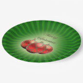 メリークリスマス紙プレート ペーパープレート (アングル)