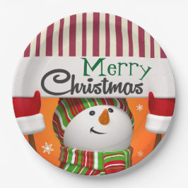 メリークリスマス紙プレート ペーパープレート