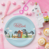メリークリスマス紙プレート | ホリデーパーティー ペーパープレート (パーティー)