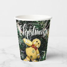 メリークリスマス紙プレート