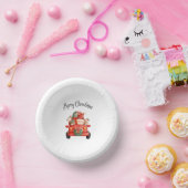 メリークリスマス紙ボウル食器 ペーパーボウル (パーティー)