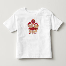 メリークリスマス素晴らしの幼児用ジャージーTシャツ トドラーTシャツ