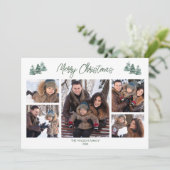 メリークリスマス素朴パインズ5枚の写真 シーズンカード (スタンド正面)