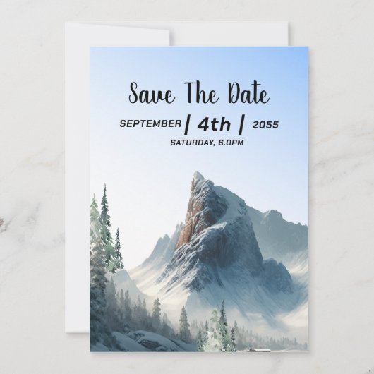 メリークリスマス結婚式招待状カードデザイン 招待状 (裏面)