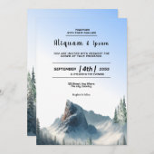 メリークリスマス結婚式招待状カードデザイン 招待状 (正面/裏面)