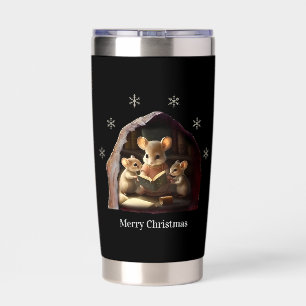 メリークリスマス絶縁タンブラー 保温保冷タンブラー