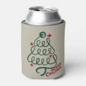 メリークリスマス聴診器CNA医療従事者 缶クーラー (缶正面)