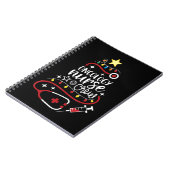 メリークリスマス腫瘍学看護ギフト腫瘍学N ノートブック (左側)