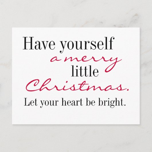 メリークリスマス葉書 シーズンポストカード (正面)