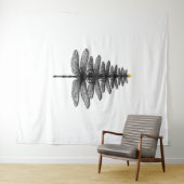 メリークリスマス虫好きクリスマストンボ タペストリー (インサイチュ(横))