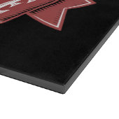 メリークリスマス表現北極クリスマスサンタ カッティングボード (角)