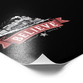 メリークリスマス表現北極クリスマスサンタ フォトプリント            (角)