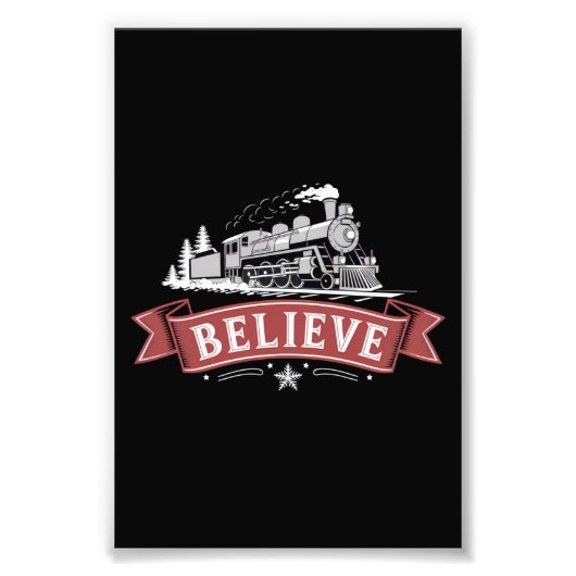 メリークリスマス表現北極クリスマスサンタ フォトプリント            (正面)