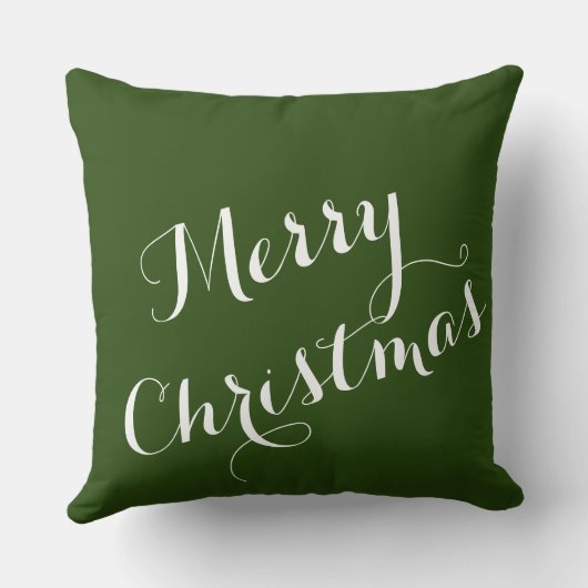 メリークリスマス装飾用クッション20インチx 20インチ クッション (裏面)