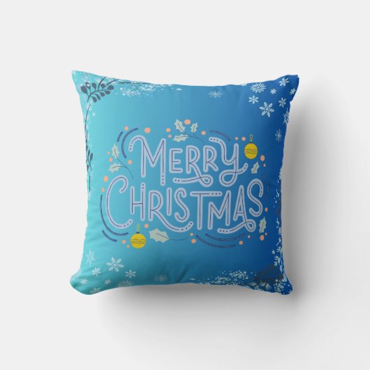 メリークリスマス装飾用クッション クッション (正面)