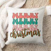メリークリスマス装飾用クッション クッション (ブランケット)